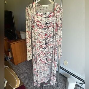 2-Piece Graffiti Dress